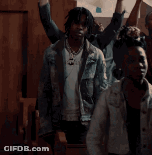 Polo G Shaking Head GIF