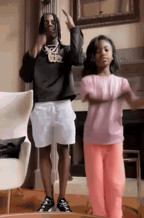 Polo G Tiktok With A Kid GIF