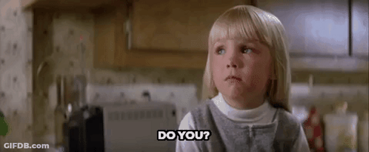 Poltergeist Carol Anne Freeling Asking Do You GIF
