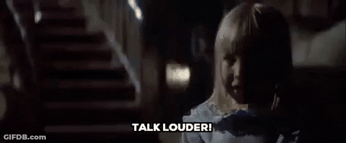 Poltergeist Carol Anne Freeling Talk Louder GIF