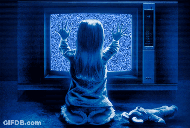 Poltergeist Iconic Movie Scene GIF