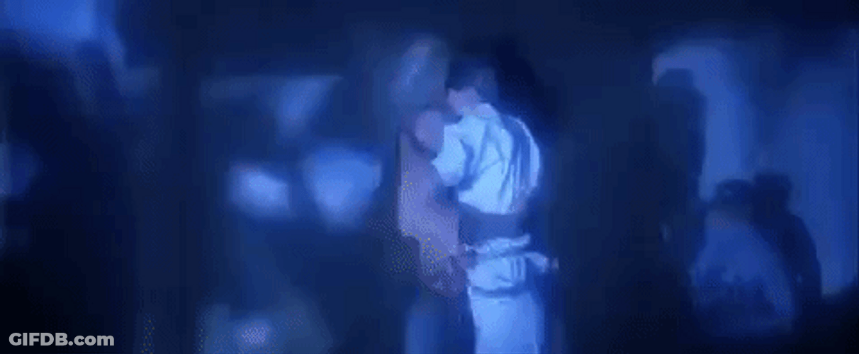 Poltergeist Steve And Diane Freeling Hugging GIF
