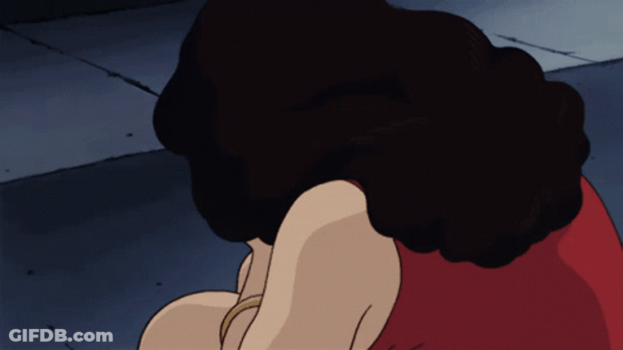 Pom Poko Animated Crying GIF