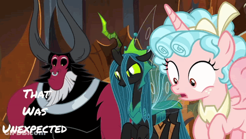 Ponies With That Was Unexpected GIF