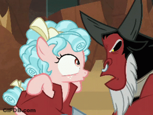 Pony And Bull Drawing GIF