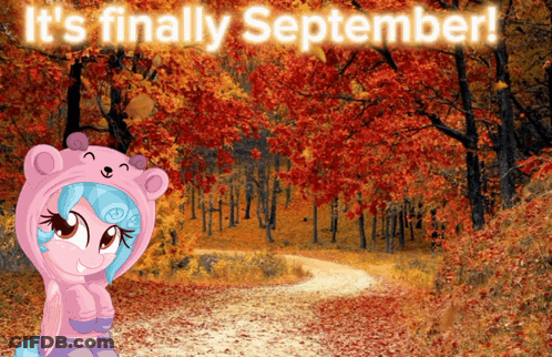 Pony It's Finally September GIF