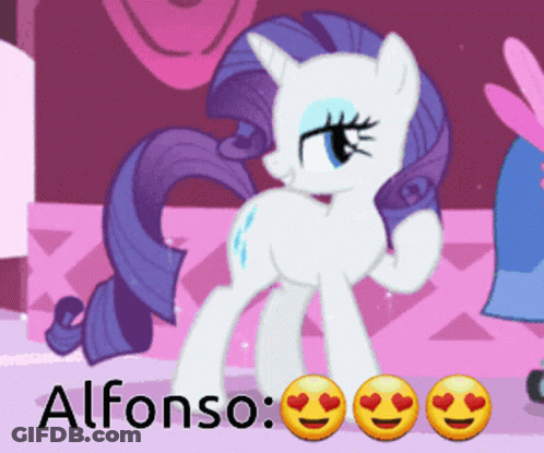 Pony Named Alfonso GIF