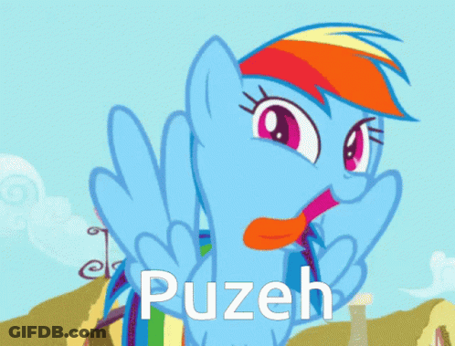 Pony Puzeh GIF