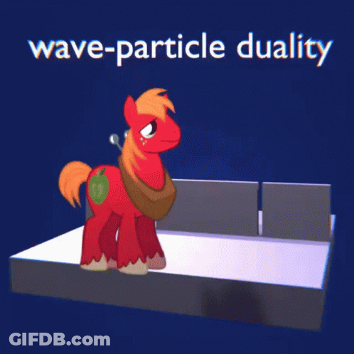 Pony Wave-Particle Duality GIF