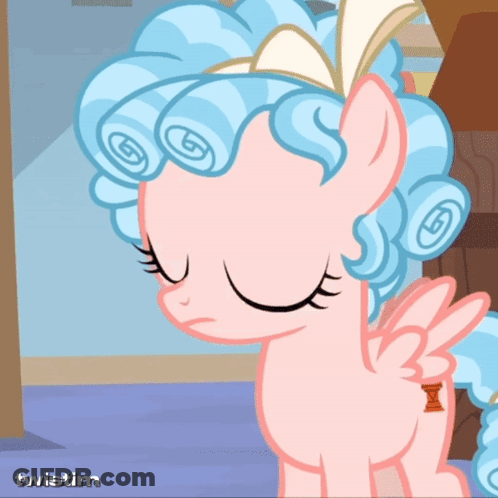 Pony With Twistim Text GIF