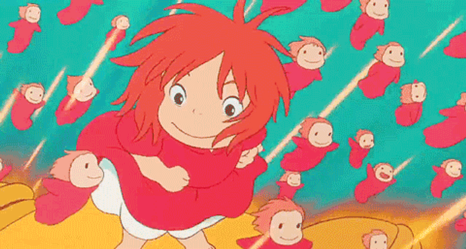 Ponyo 2008 Fantasy Film GIF