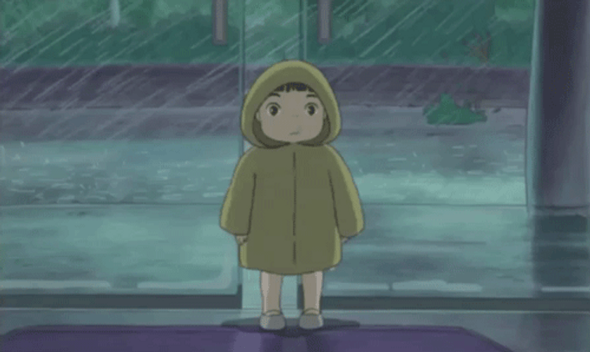 Ponyo's Sosuke Standing GIF