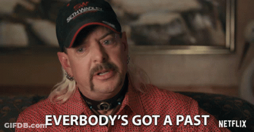 Ponytail Hat Man Everybody's Got A Past Netflix GIF
