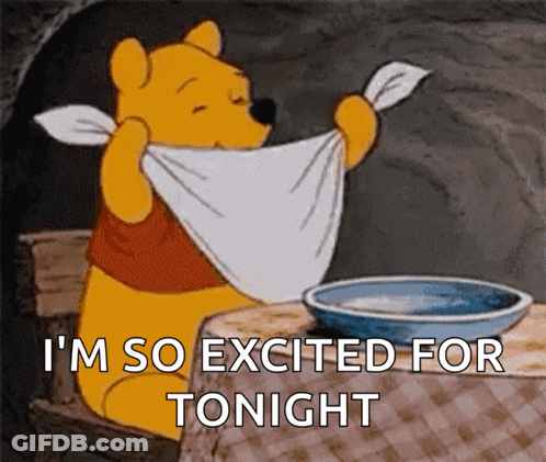 Pooh Hungry GIF