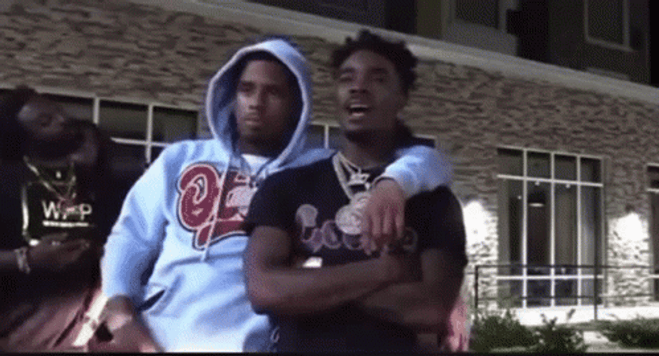Pooh Shiesty In The Hood With Bro GIF