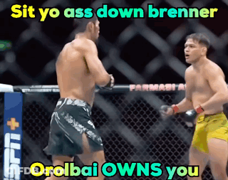 Pool Cue On Table Saying Uh Oh Brenner Orolbail Is Coming For You GIF