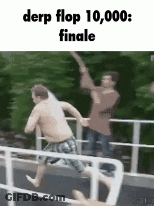 Pool Drop Flop GIF