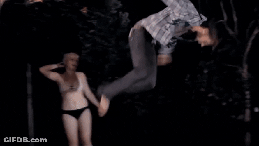 Pool Party Back Flip GIF