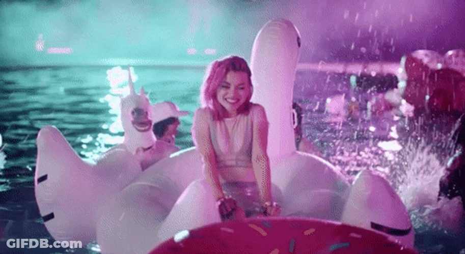 Pool Party Hey Violet Music Video GIF