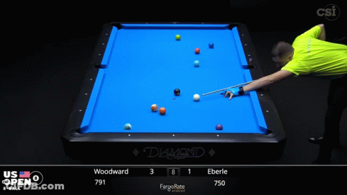 Pool Table Scoreboard Woodward 3 Eberle 750 GIF
