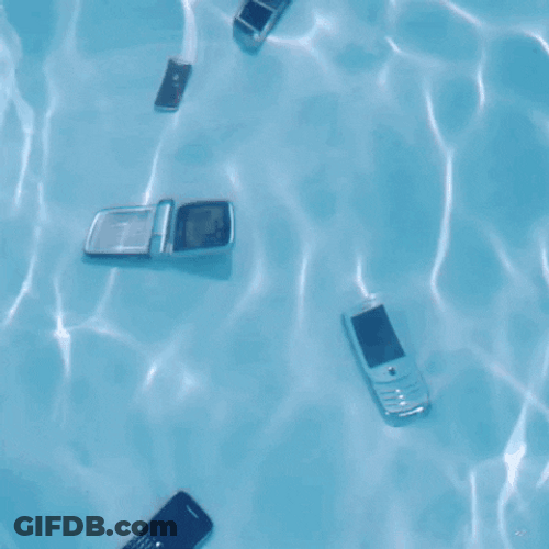 Pool Technology Phones GIF