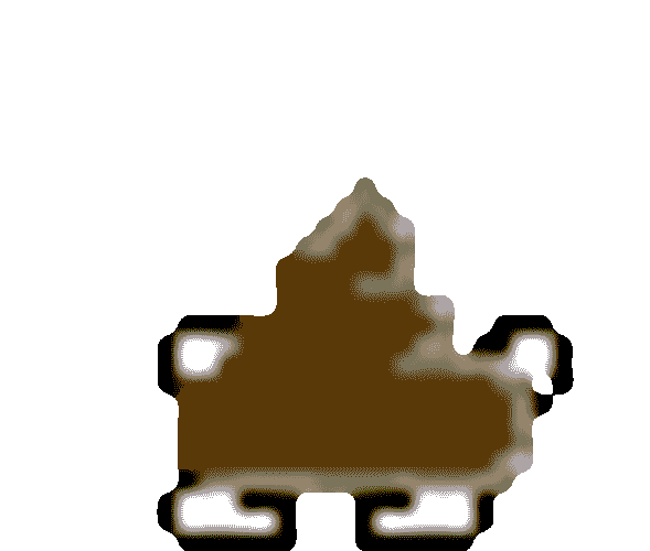 Poop Dancing Banana Sticker GIF