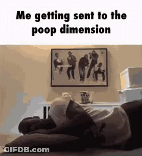 Poop Dimension Explosive Diarrhea Meme GIF