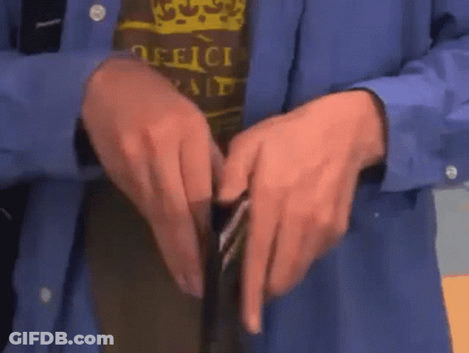 Poor Boy With Empty Wallet GIF