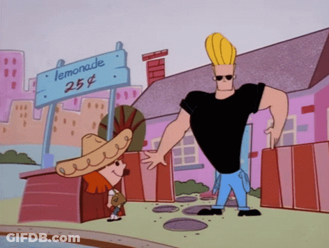 Poor Johnny Bravo Empty Wallet GIF