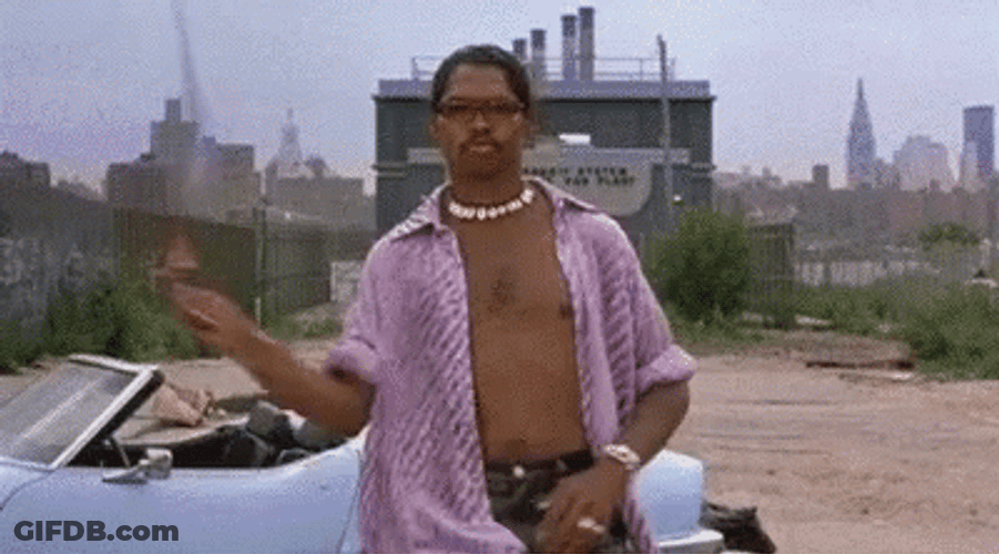 Pootie Tang Belt Exhibition Trick GIF