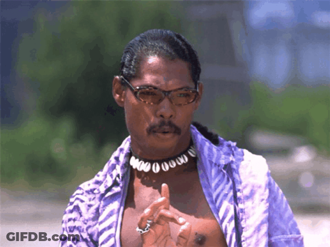 Pootie Tang Pout Lips With Sunglass GIF