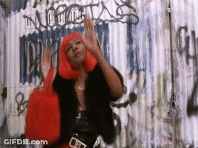 Pootie Tang Red Hair Woman Dancing GIF