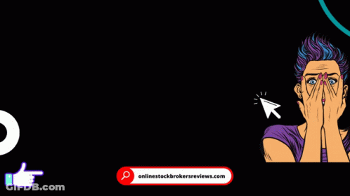 Pop Art Woman Covering Face With Hands Spreads Bin M GIF