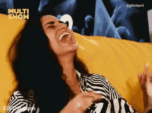 Pop Art Woman Covering Face X Broke In Malaysia GIF