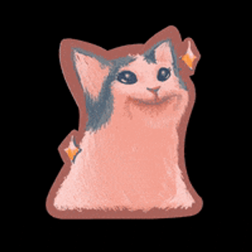 Pop Cat Animation GIF