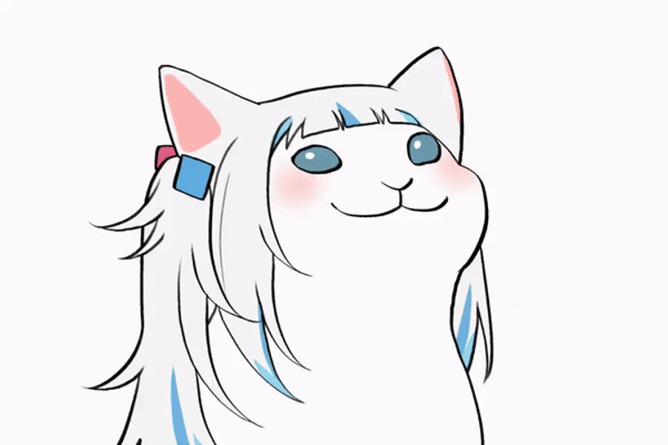 Pop Cat Oatmeal Anime GIF