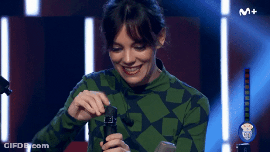 Pop Champagne Anna Castillo GIF