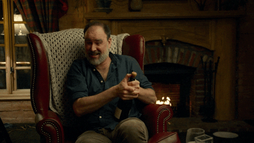 Pop Champagne Drunk History Craig Cackowski GIF