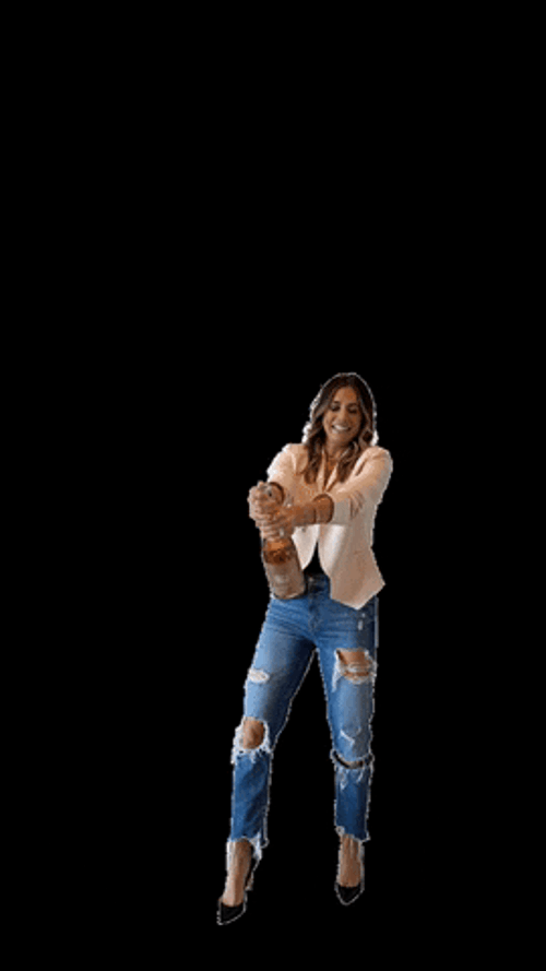 Pop Champagne Jana Kramer GIF