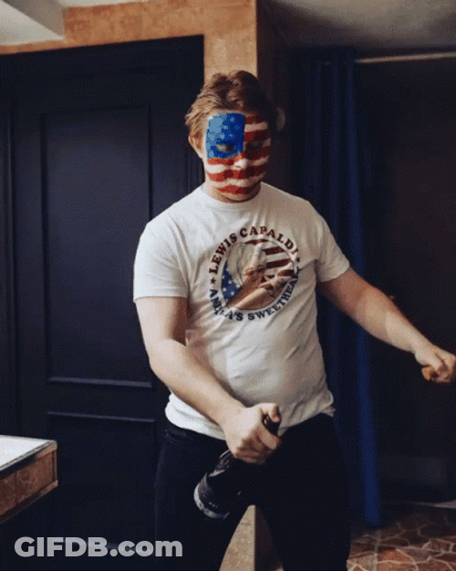 Pop Champagne Lewis Capaldi GIF