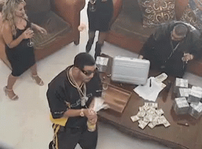 Pop Champagne Rapper Drake GIF