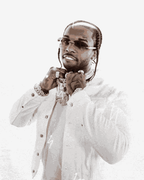 Pop Smoke Animated Fan Art GIF