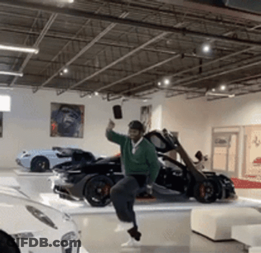 Pop Smoke Doing Sturdy Dance GIF