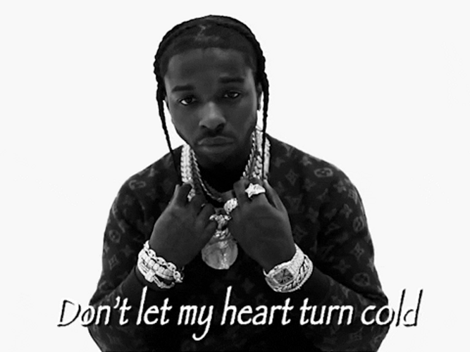 Pop Smoke Heart Turn Cold GIF
