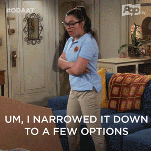 Pop Tv Gomez Long List Of Options GIF