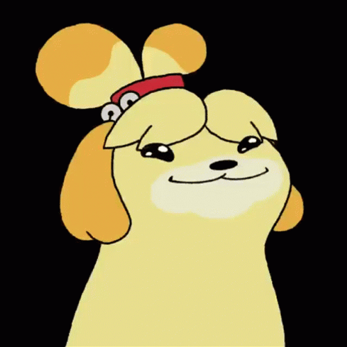 Popcat Isabelle Sticker Meme GIF