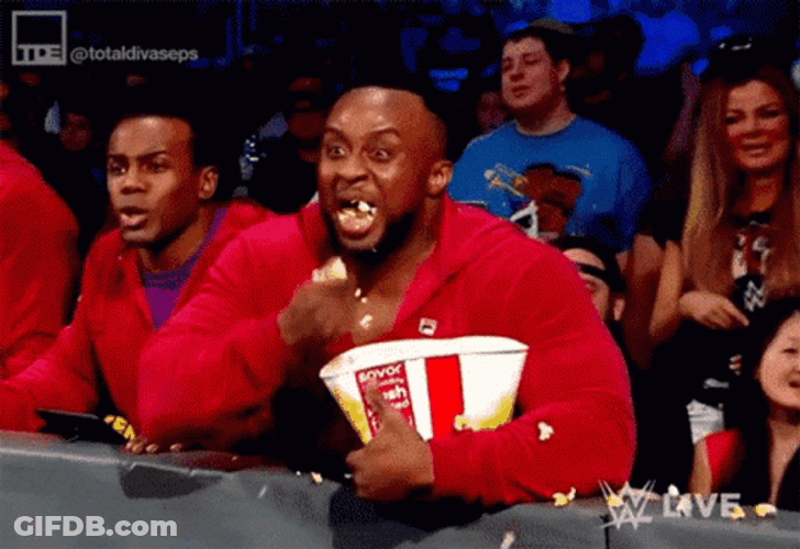 Popcorn Eating GIF