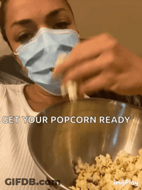 Popcorn Eating GIF