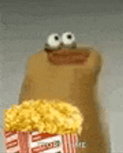 Popcorn Eating GIF