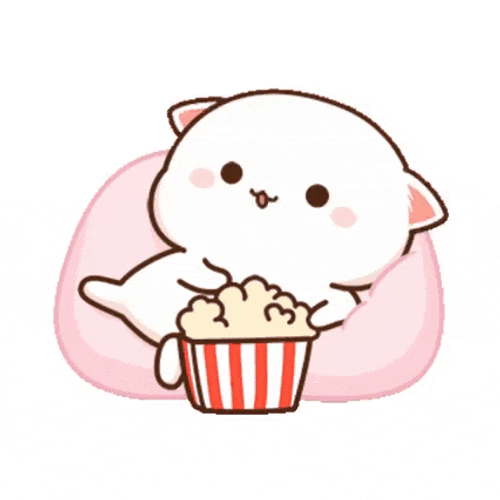 Popcorn Happiness GIF